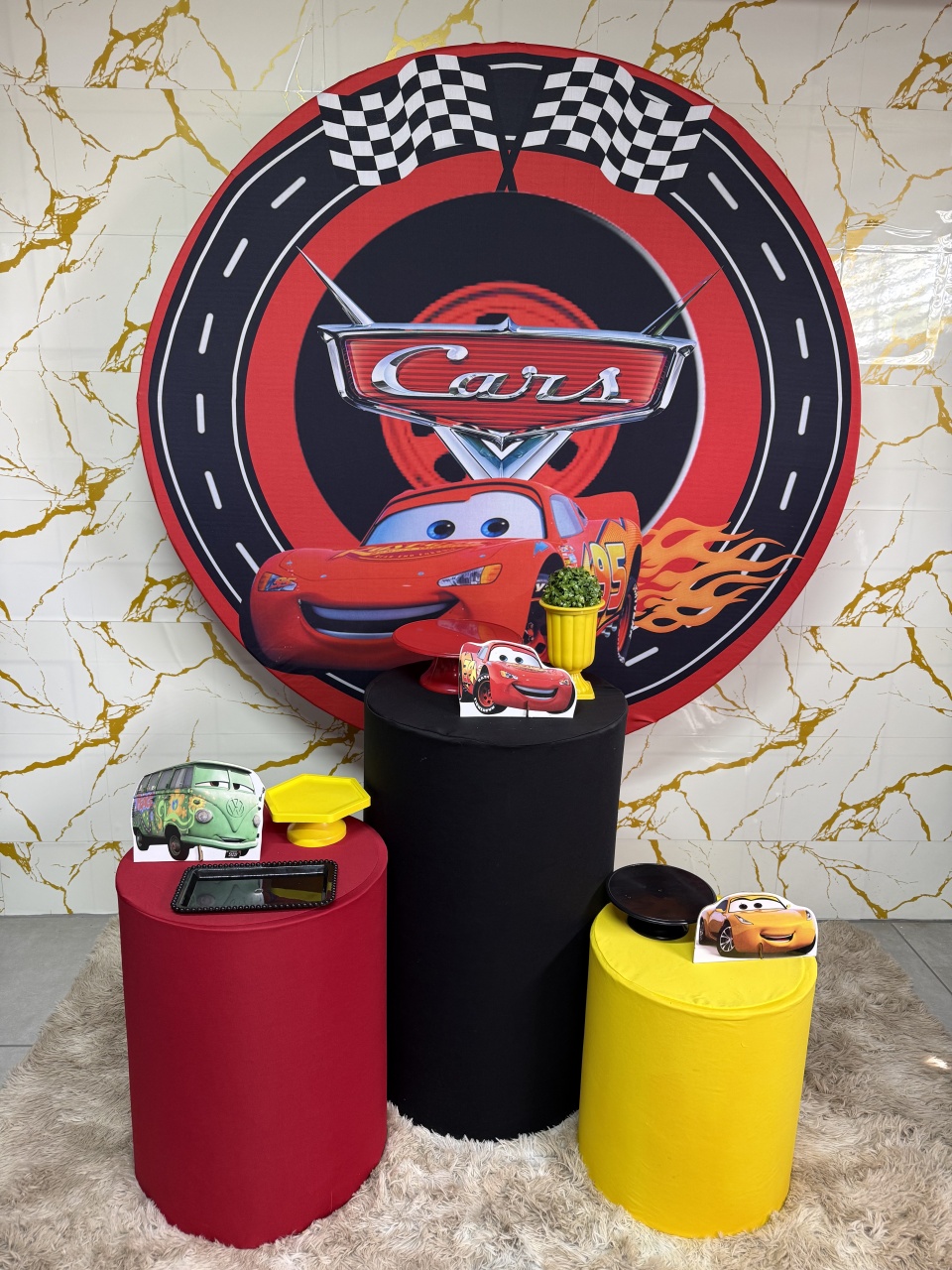 Kit Bronze 1 - Carros 1 - PinkBluedecoracoes