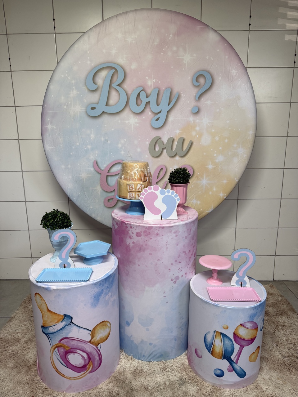 Kit Bronze 2 - Rev Boy Or Girls - PinkBluedecoracoes