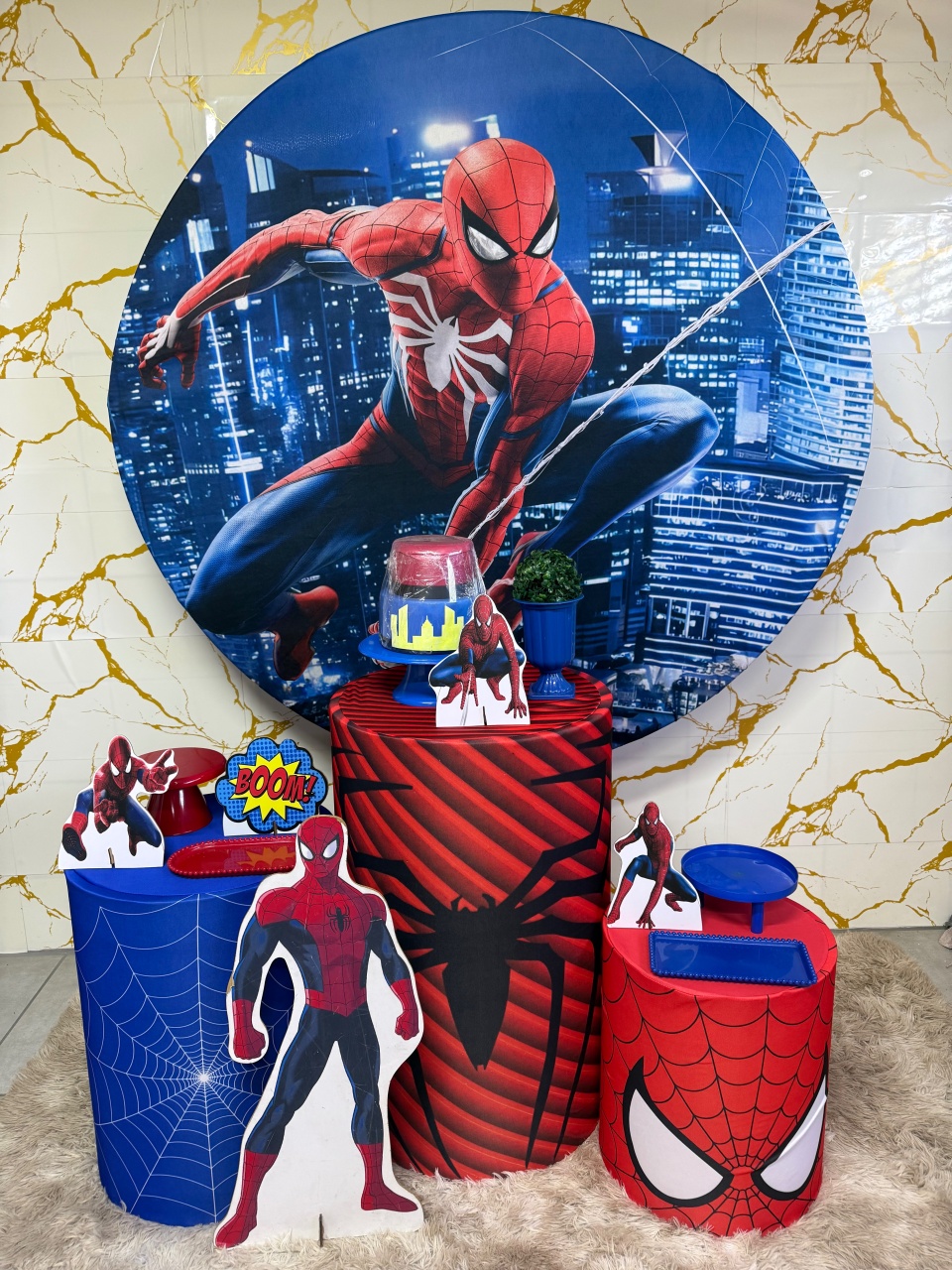 Kit Bronze 2 - Homem Aranha - PinkBluedecoracoes