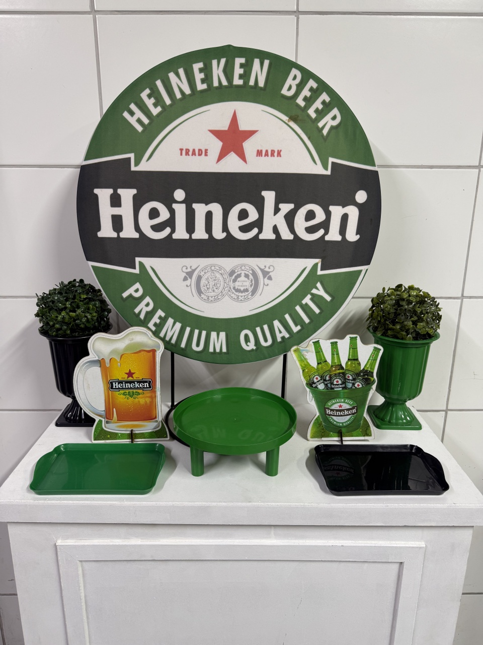 Mini Kit - Heineken - PinkBluedecoracoes