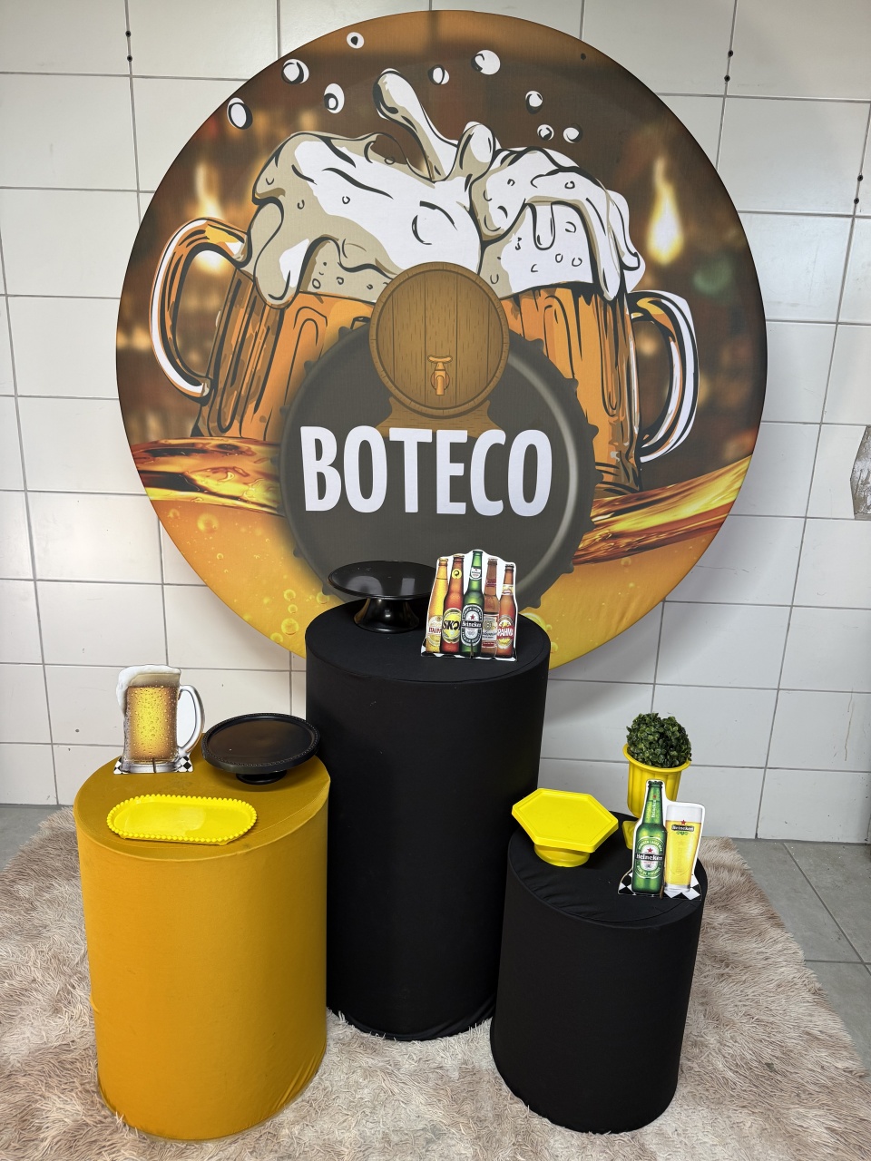 Kit Bronze 1 - Boteco 1 - PinkBluedecoracoes