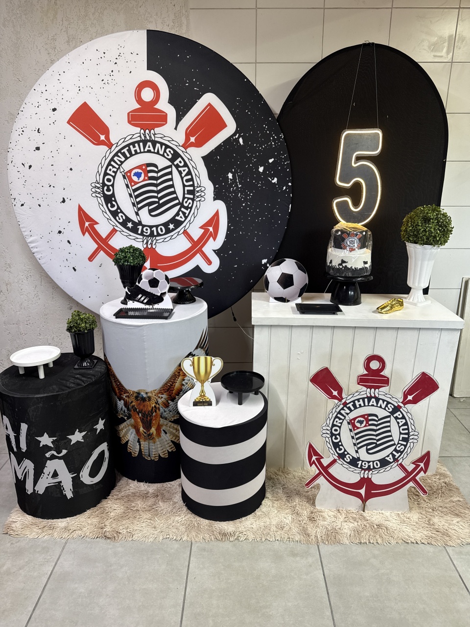 Gold - Corinthians - PinkBluedecoracoes