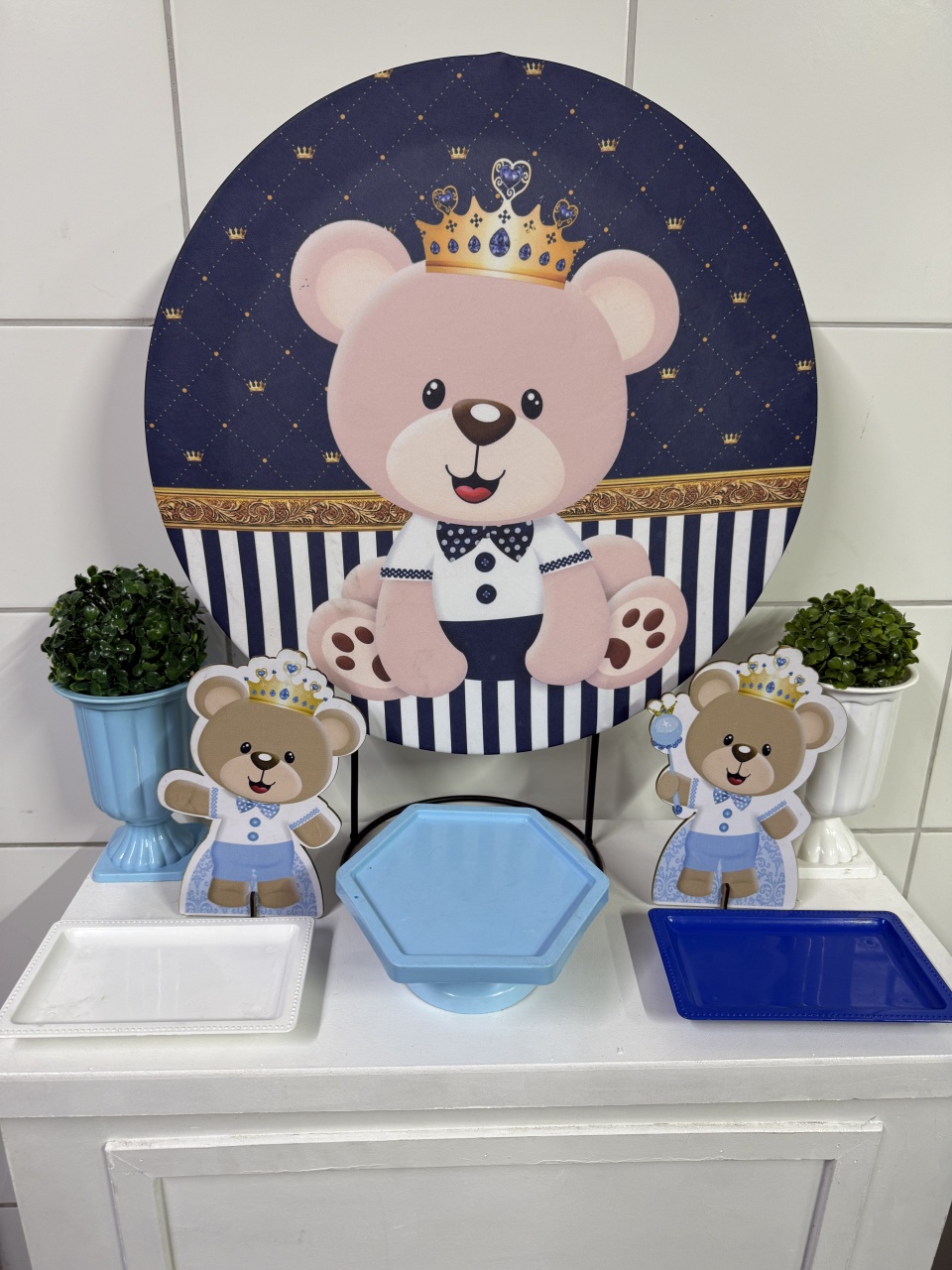 Mini Kit - Ursinho - PinkBluedecoracoes