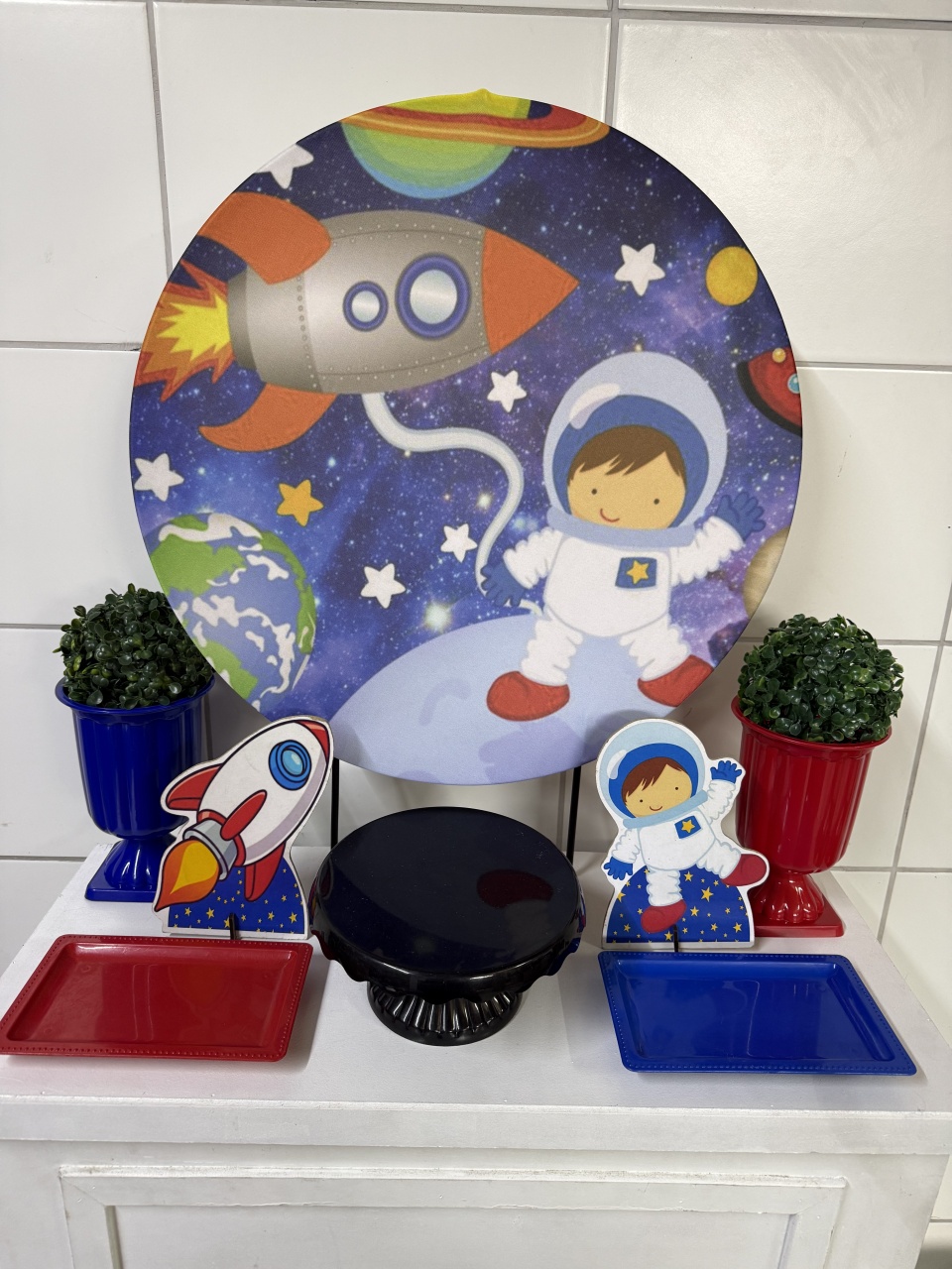 Mini Kit - Astronauta - PinkBluedecoracoes