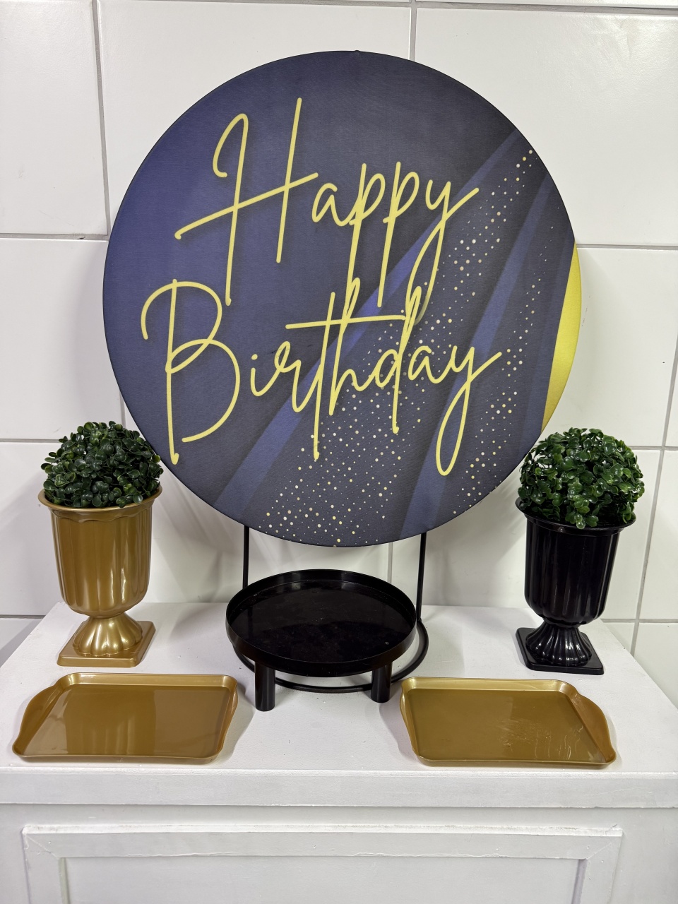 Mini Kit - Happy 3 - PinkBluedecoracoes