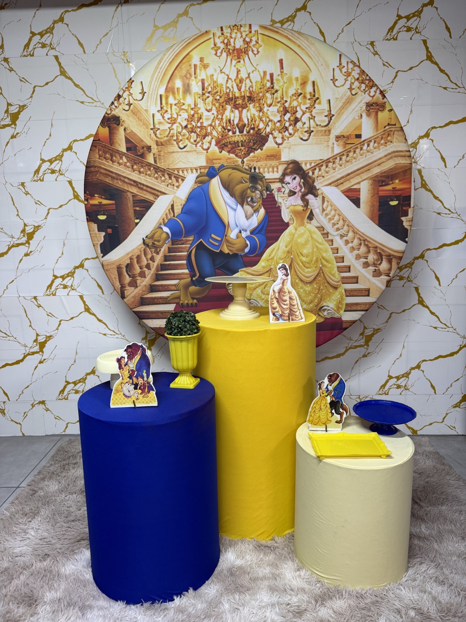 Kit Bronze 1 - Bela E A Fera - PinkBluedecoracoes