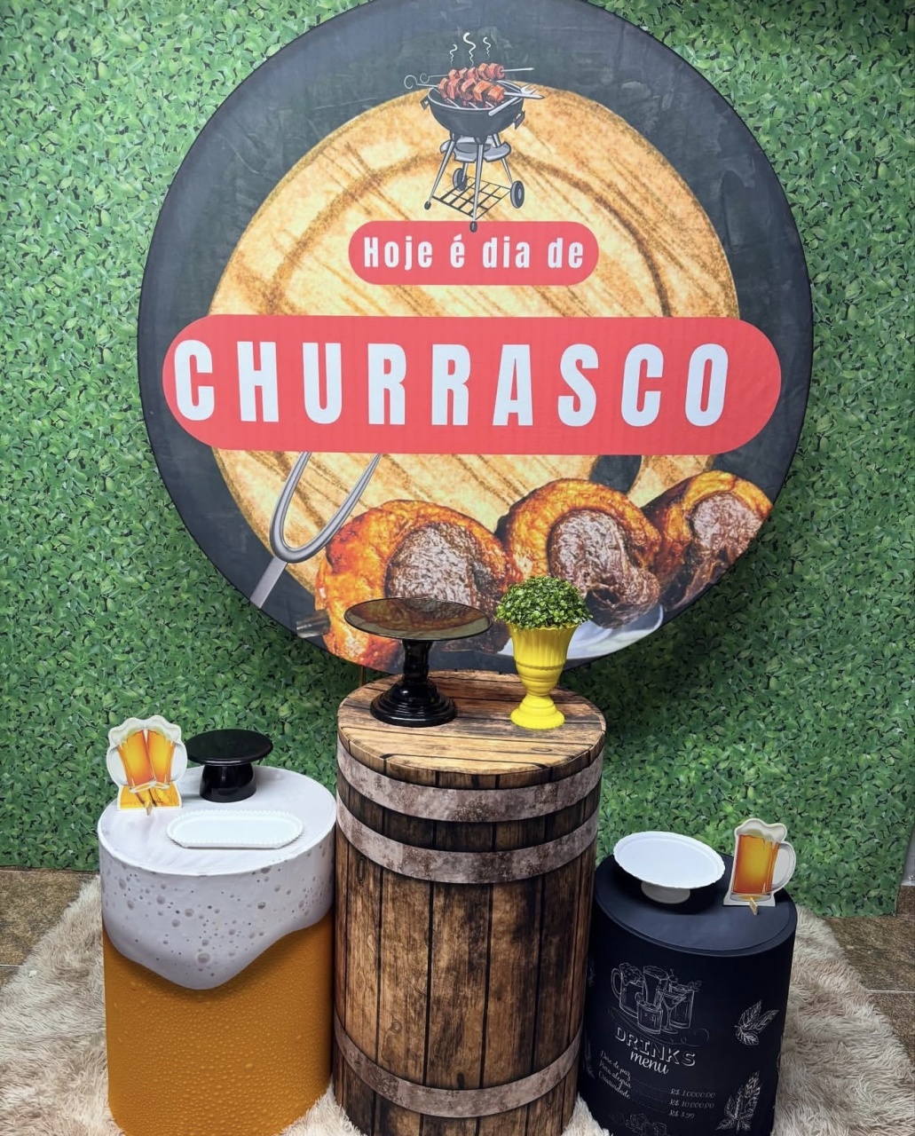 Kit Bronze 2 - Churrasco - PinkBluedecoracoes