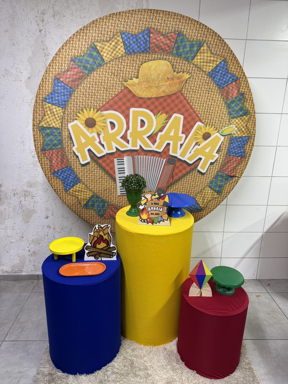 Kit Bronze 1 - Arraiá 2 - PinkBluedecoracoes