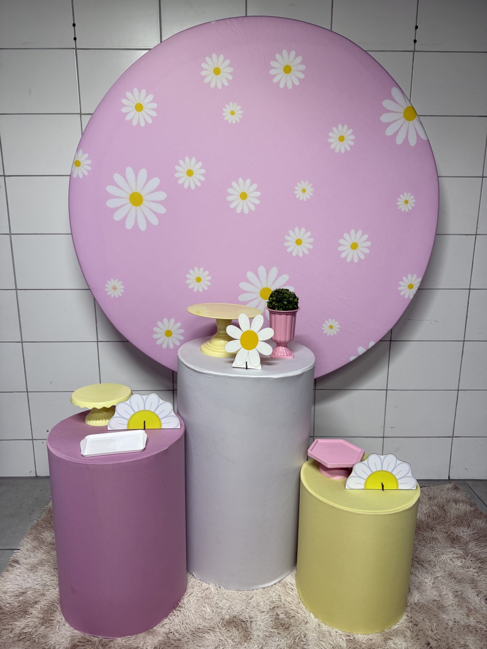 Kit Bronze 1 - Margarida Rosa - PinkBluedecoracoes
