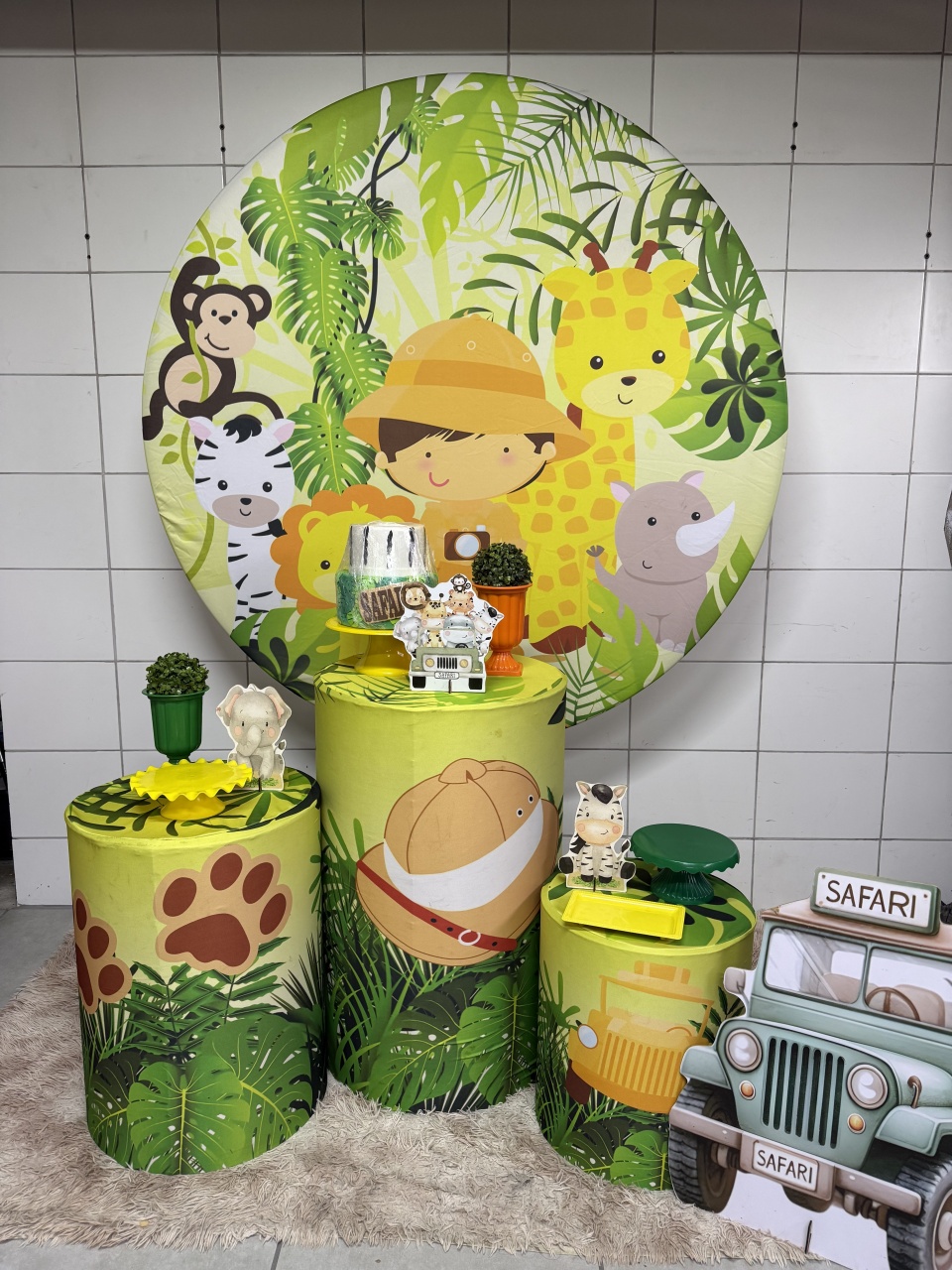 Kit Bronze 1 - Safari - PinkBluedecoracoes