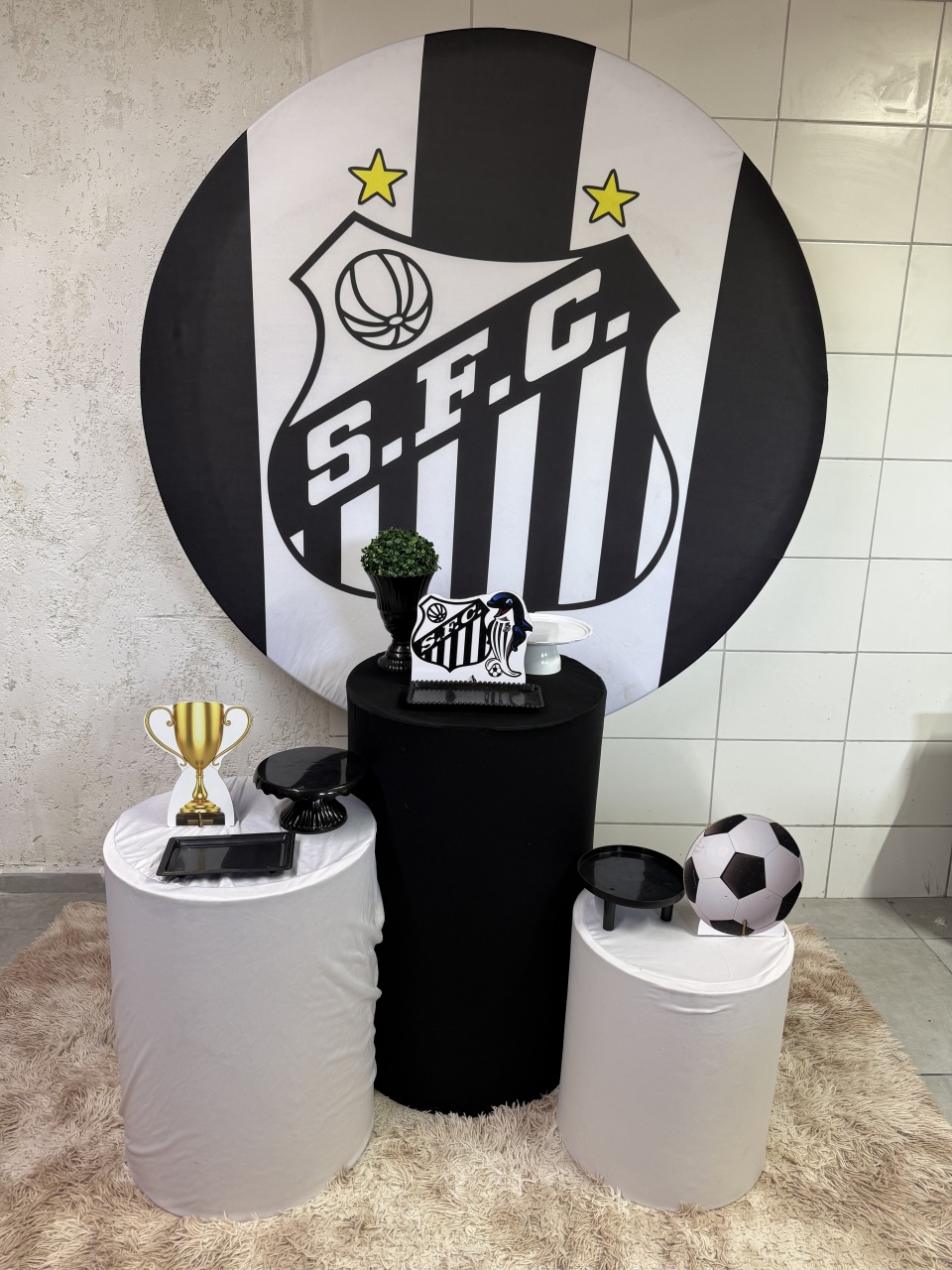 Kit Bronze 1 - Santos - PinkBluedecoracoes
