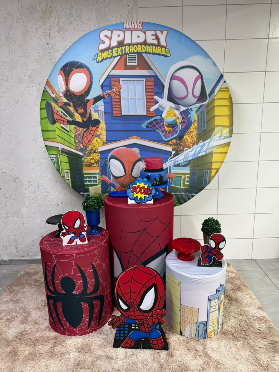 Kit Bronze 2 - Aranha E Seus Amigos - PinkBluedecoracoes