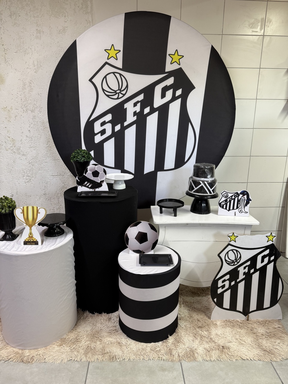 Prata - Santos - PinkBluedecoracoes
