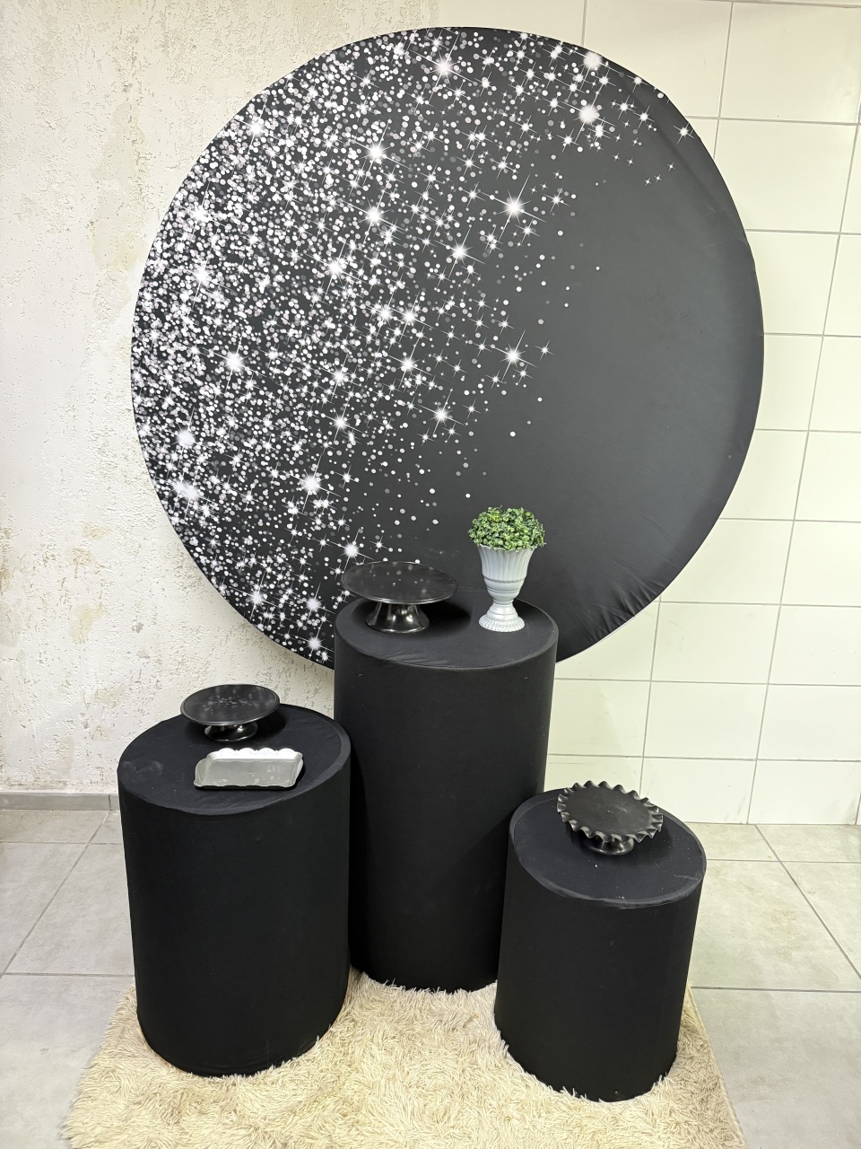 Kit Bronze 1 - Glitter Preto - PinkBluedecoracoes