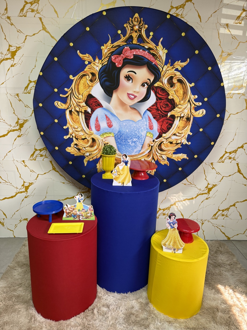 Kit Bronze 1 - Branca de Neve 1 - PinkBluedecoracoes