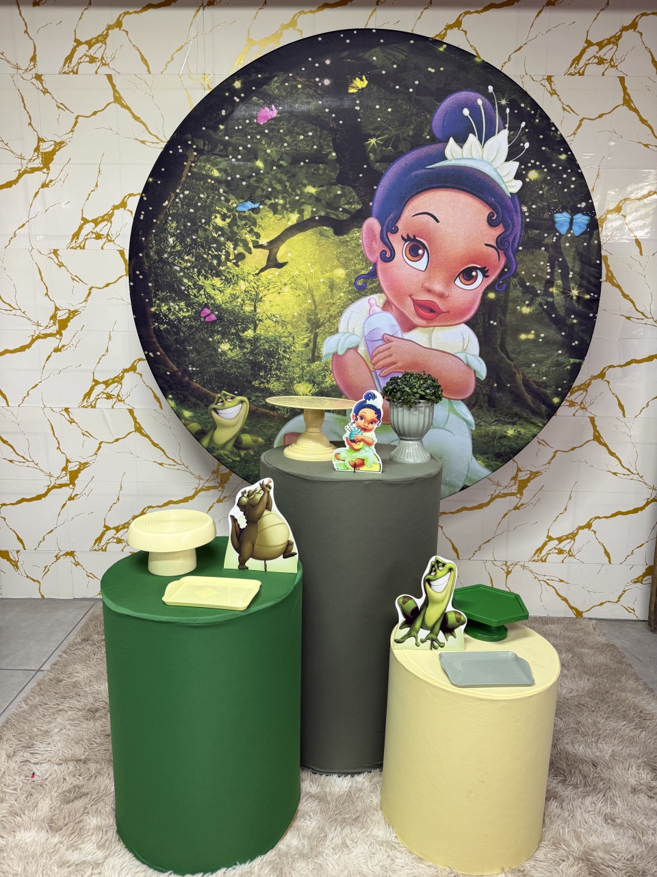 Kit Bronze 1 - Tiana Baby - PinkBluedecoracoes