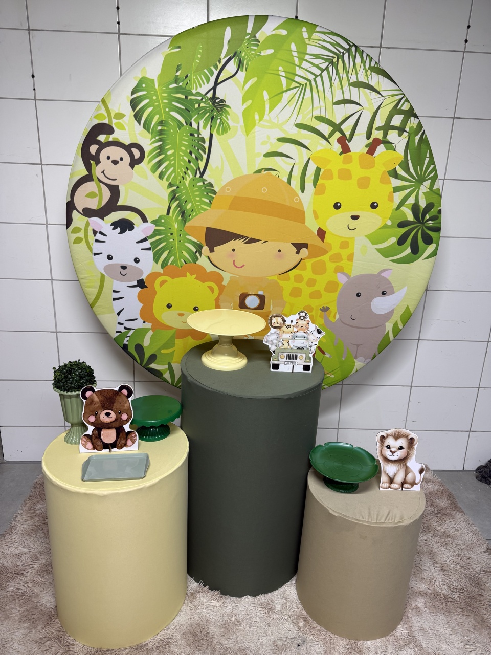 Kit Bronze 1 -Safari 1 - PinkBluedecoracoes