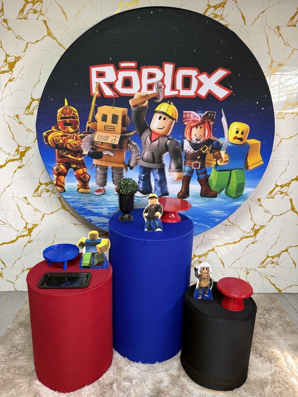 Kit Bronze 1 - Roblox 1 - PinkBluedecoracoes