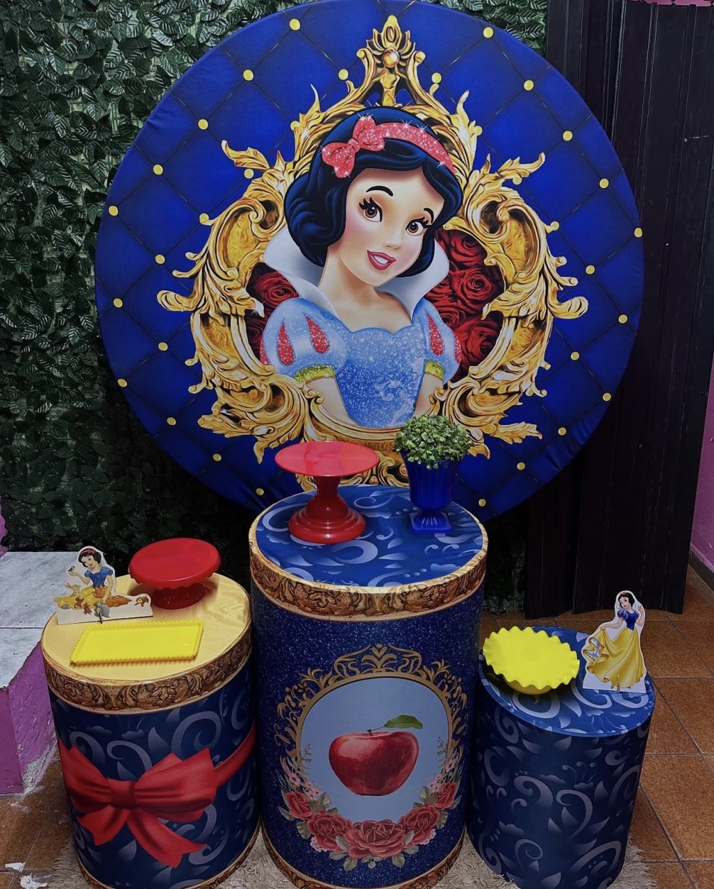 Kit Bronze 2 - Branca de Neve 2 - PinkBluedecoracoes