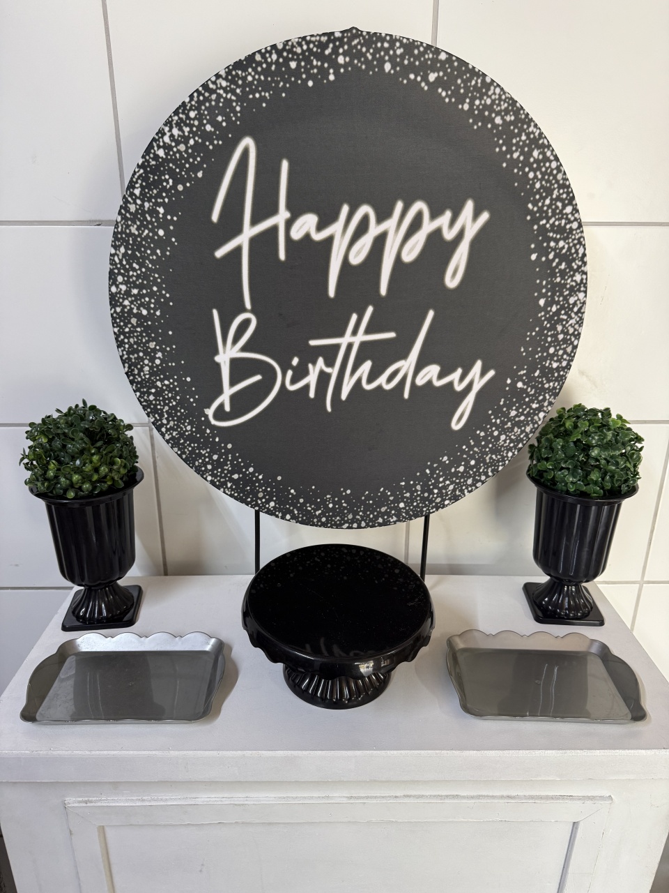 Mini Kit - Happy Preto - PinkBluedecoracoes