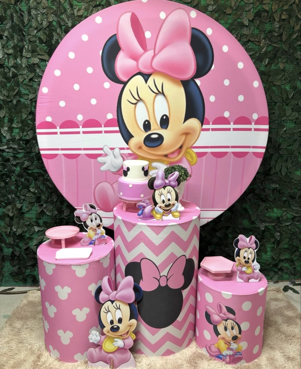 Kit Bronze 2 - Minie Rosa - PinkBluedecoracoes