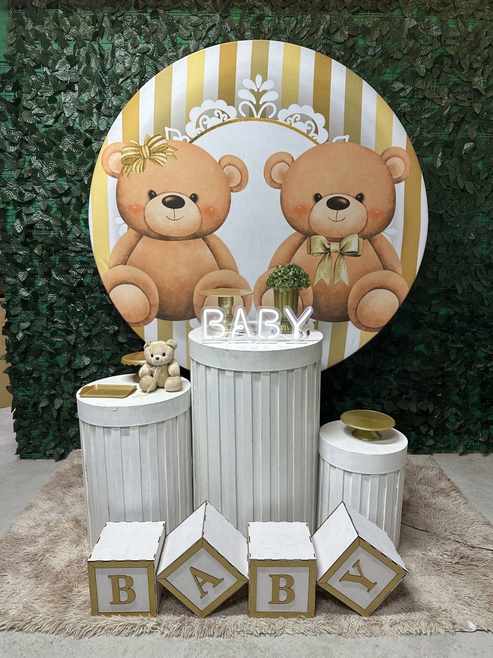 Kit Baby 1 - Ursos - PinkBluedecoracoes