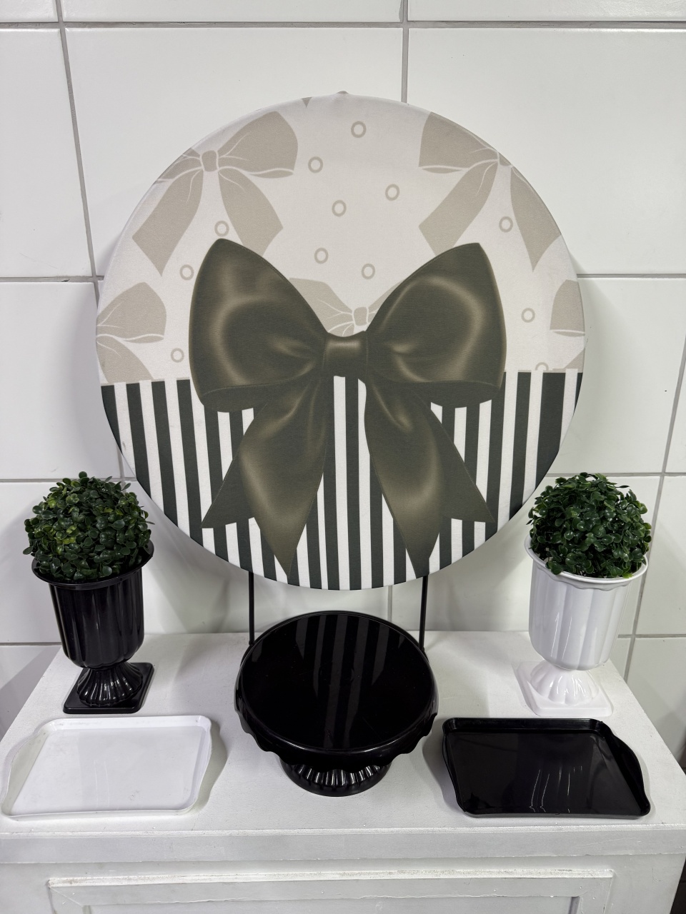 Mini Kit - Laço Preto - PinkBluedecoracoes