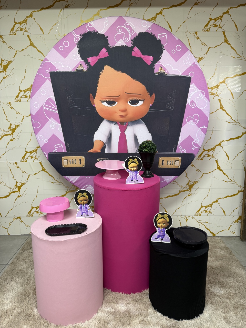 Kit Bronze 1 - Chefinha 2 - PinkBluedecoracoes