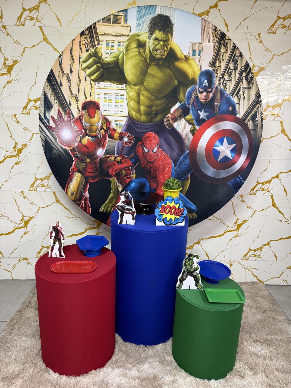 Kit Bronze 1 - Vingadores 2 - PinkBluedecoracoes
