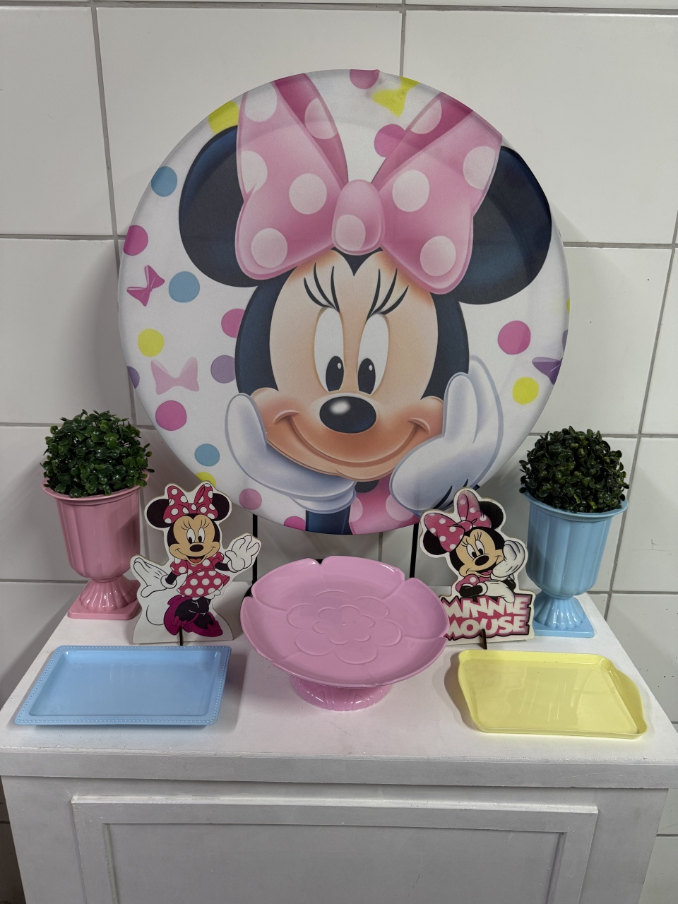 Mini Kit - Minnie Rosa - PinkBluedecoracoes