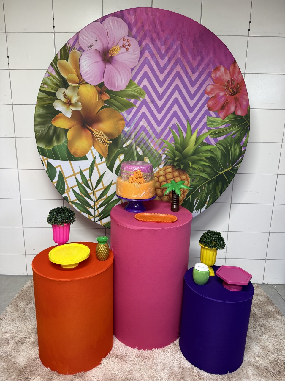 Kit Bronze 1 - Tropical - PinkBluedecoracoes