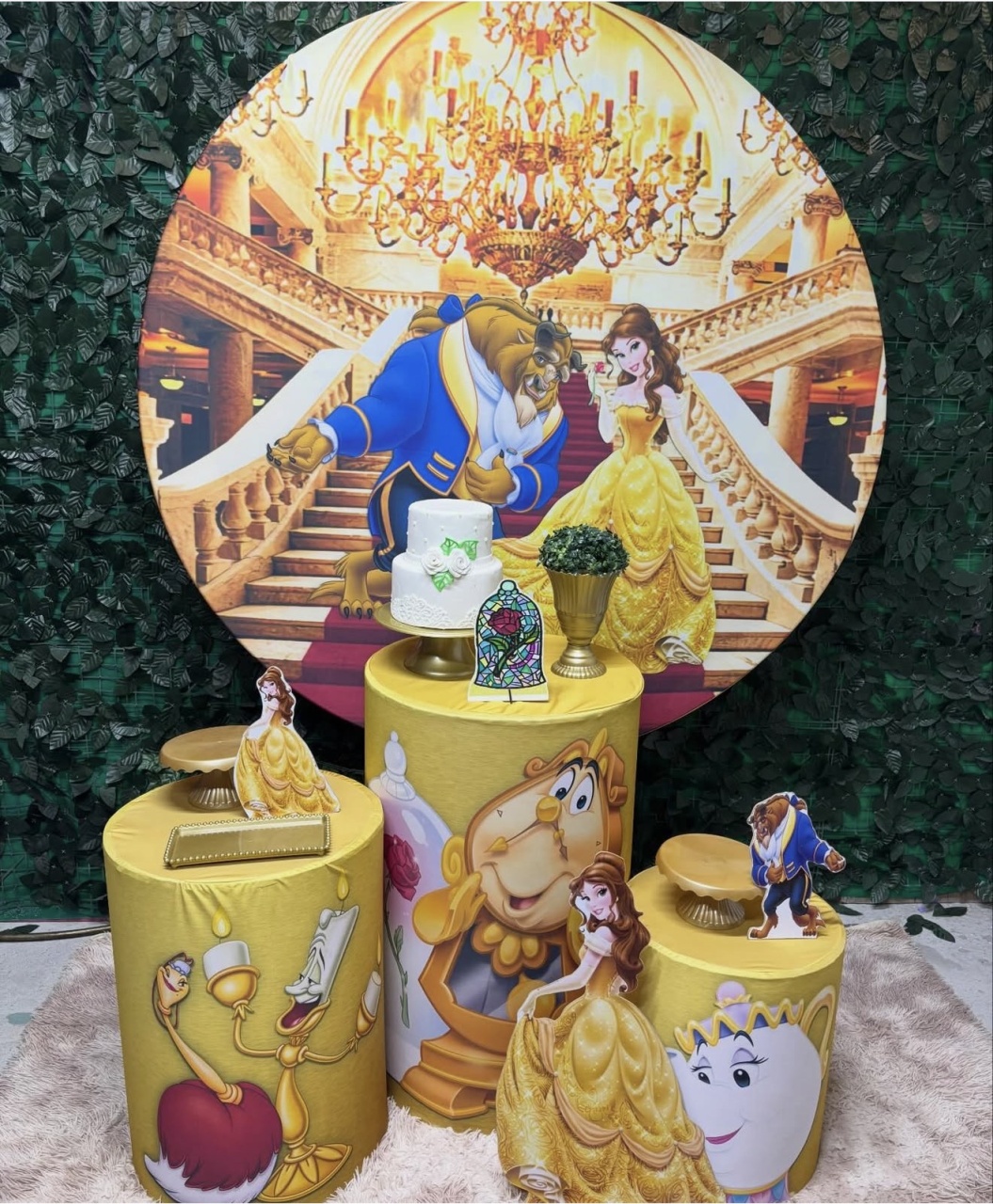 Kit Bronze 2 - Bela E A Fera - PinkBluedecoracoes