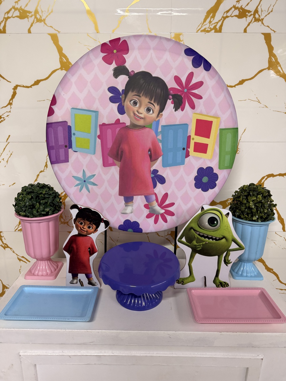 Mini Kit - Monstros S.a Boo - PinkBluedecoracoes