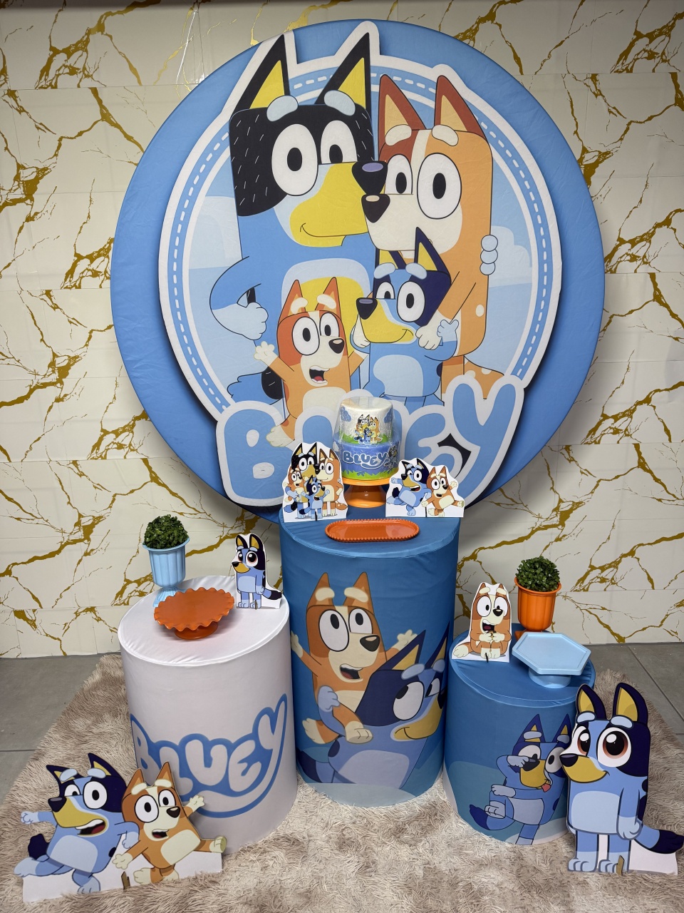 Kit Bronze 2 - Bluey - PinkBluedecoracoes