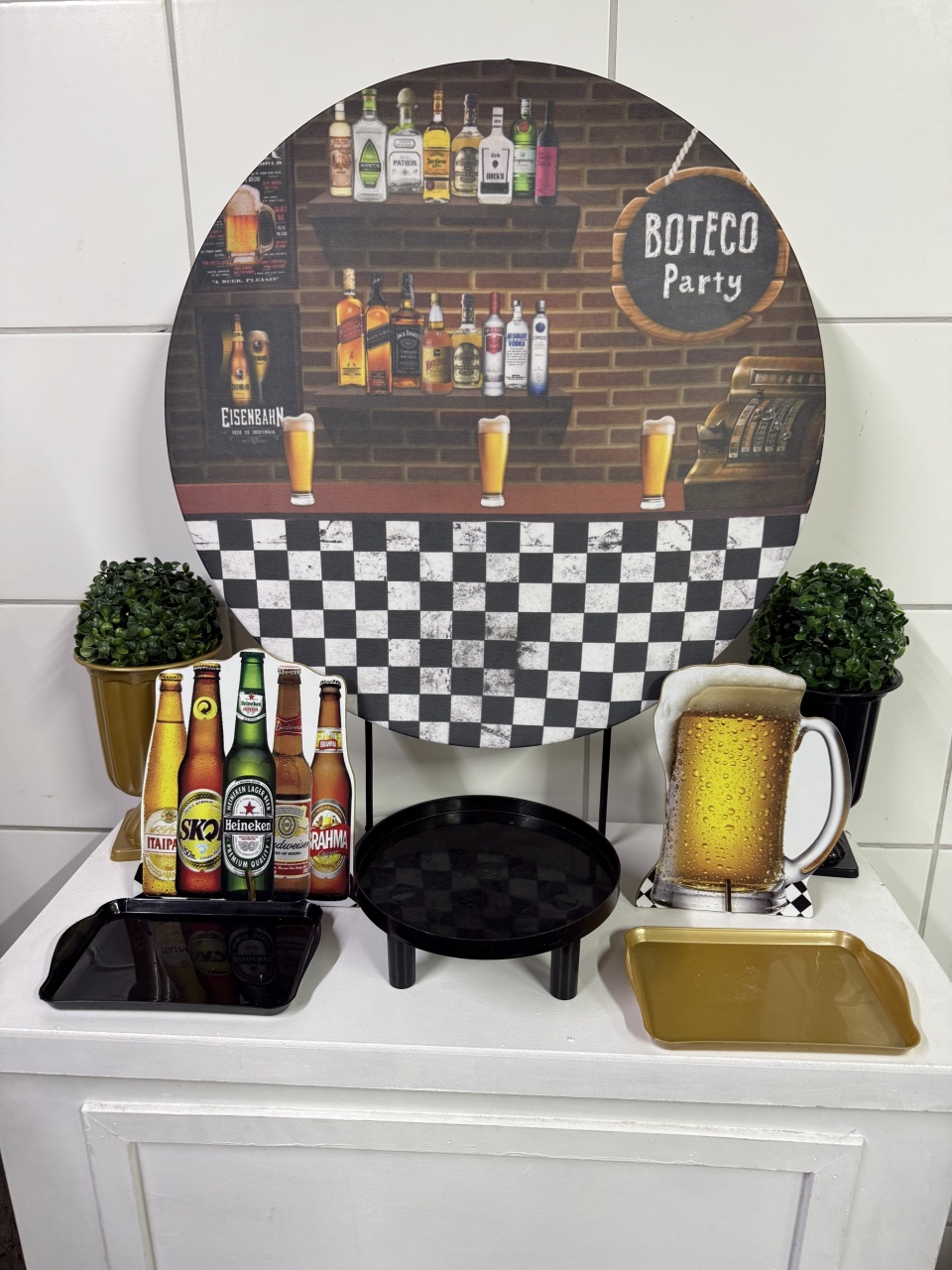 Mini Kit - Boteco 1 - PinkBluedecoracoes