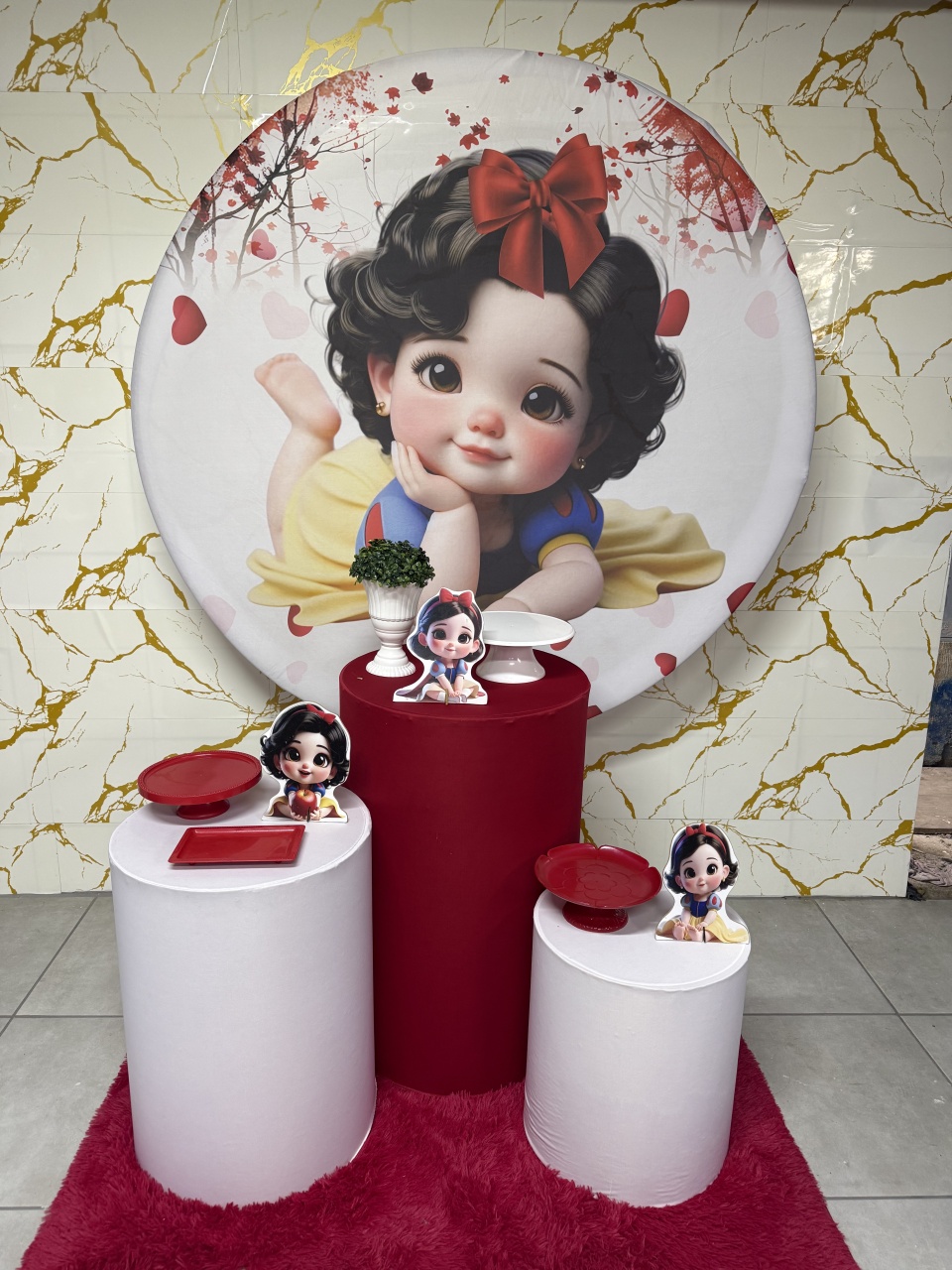 Kit Bronze 1 - Branca de Neve Baby 2 - PinkBluedecoracoes