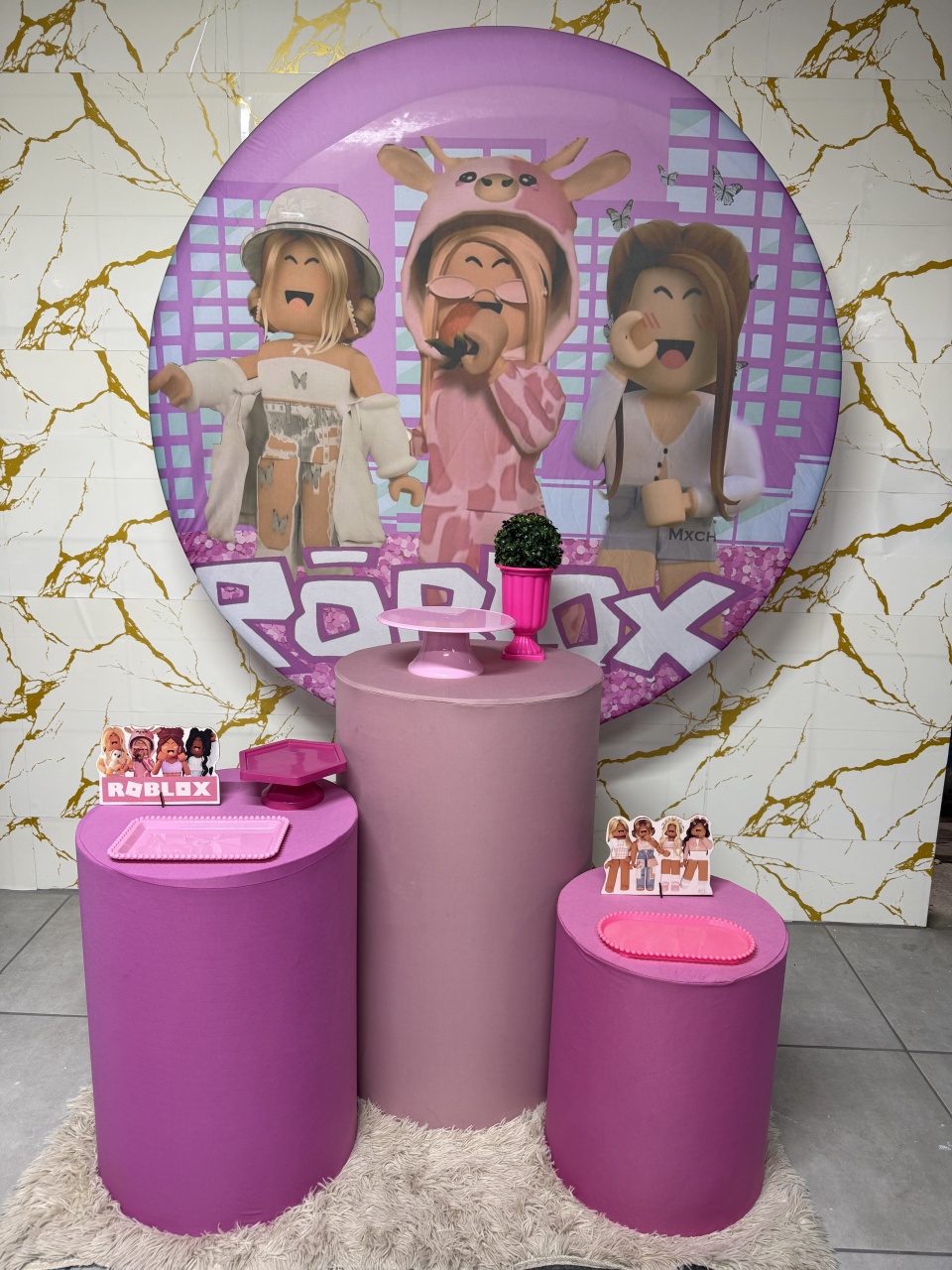 Kit Bronze 1 - Roblox - PinkBluedecoracoes