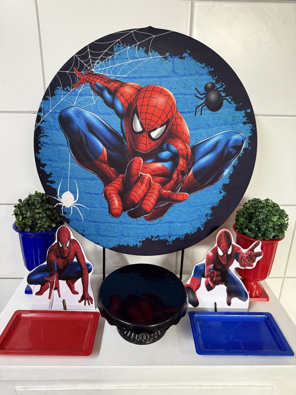 Mini Kit - Homem Aranha - PinkBluedecoracoes
