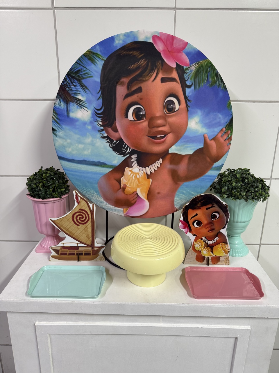 Mini Kit - Moana Baby - PinkBluedecoracoes