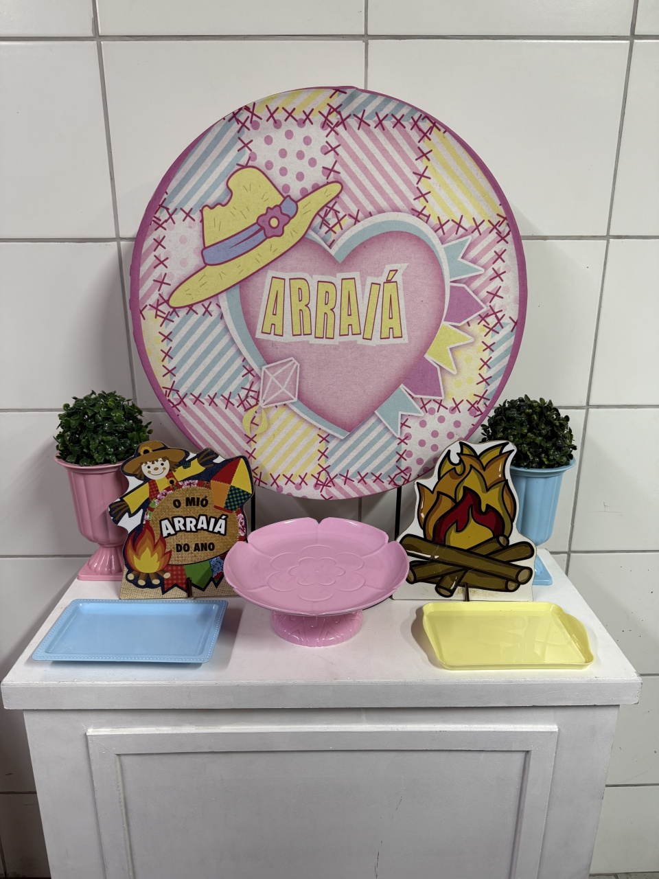 Mini Kit - Arraiá 2 - PinkBluedecoracoes