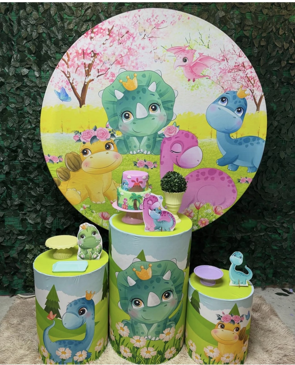 Kit Bronze 2 - Dinassouro Baby - PinkBluedecoracoes
