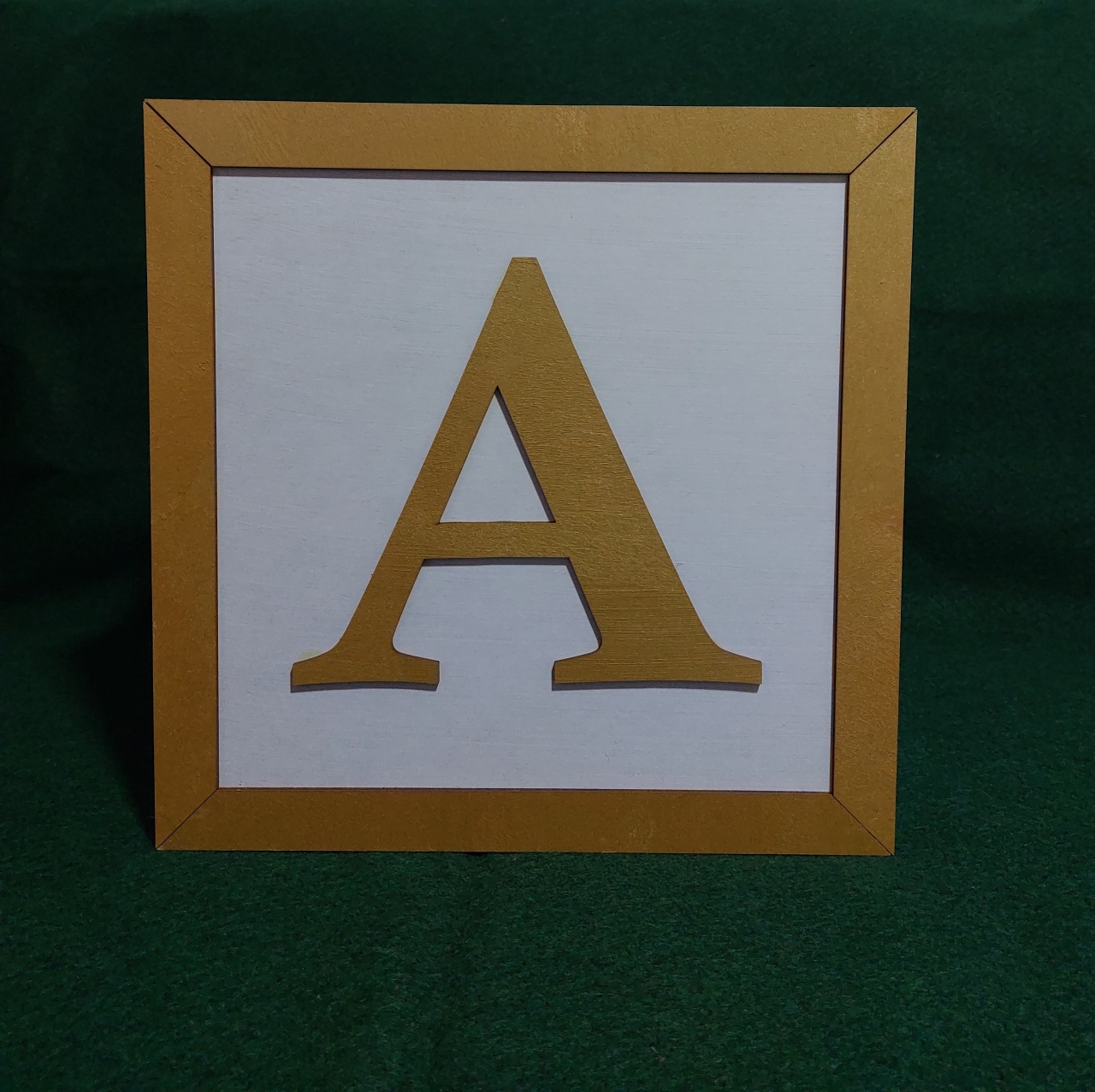 Cubo Baby 30X30 (Letra A) - Celebra Festas