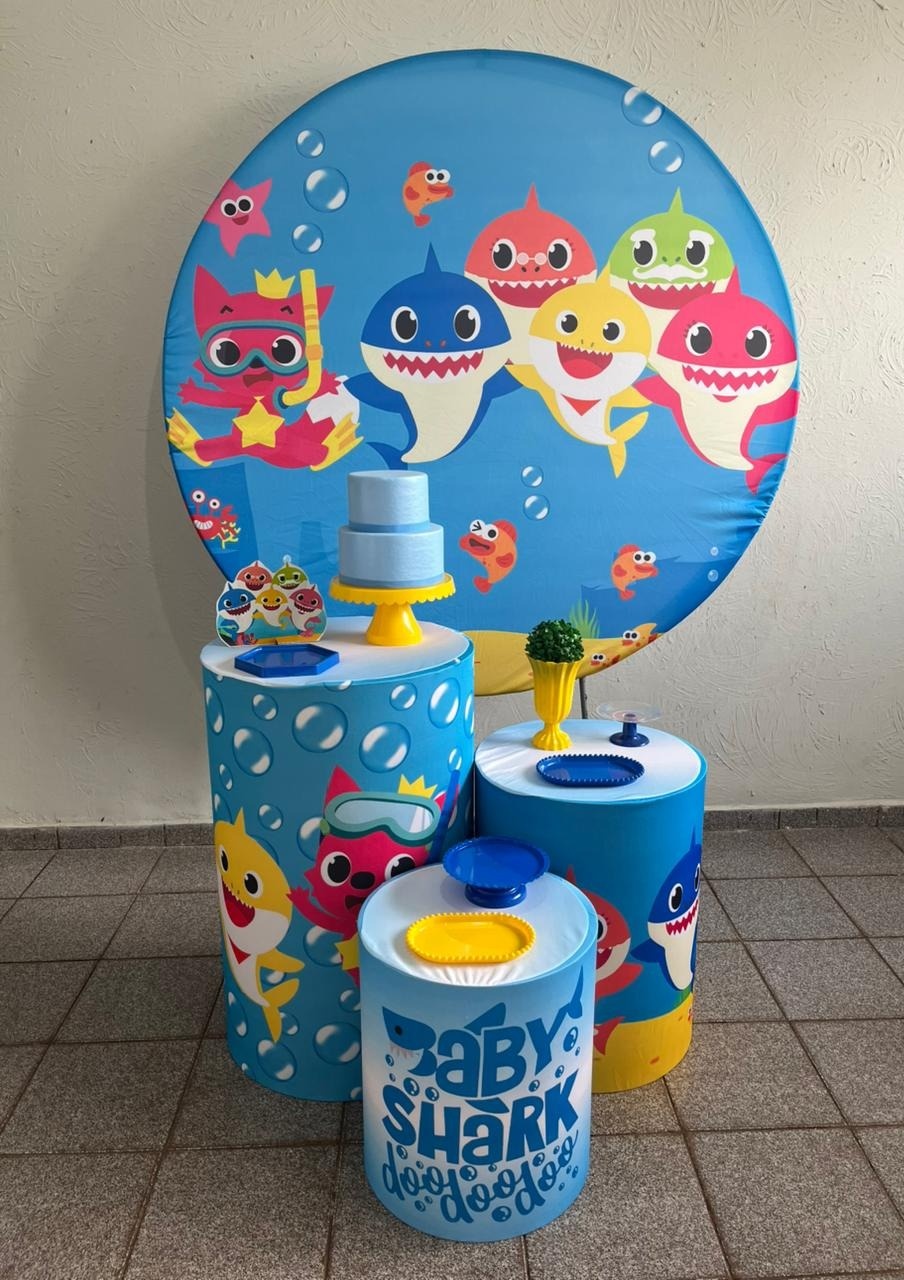 Baby Shark Kit Prata - Ph Pegue e Monte