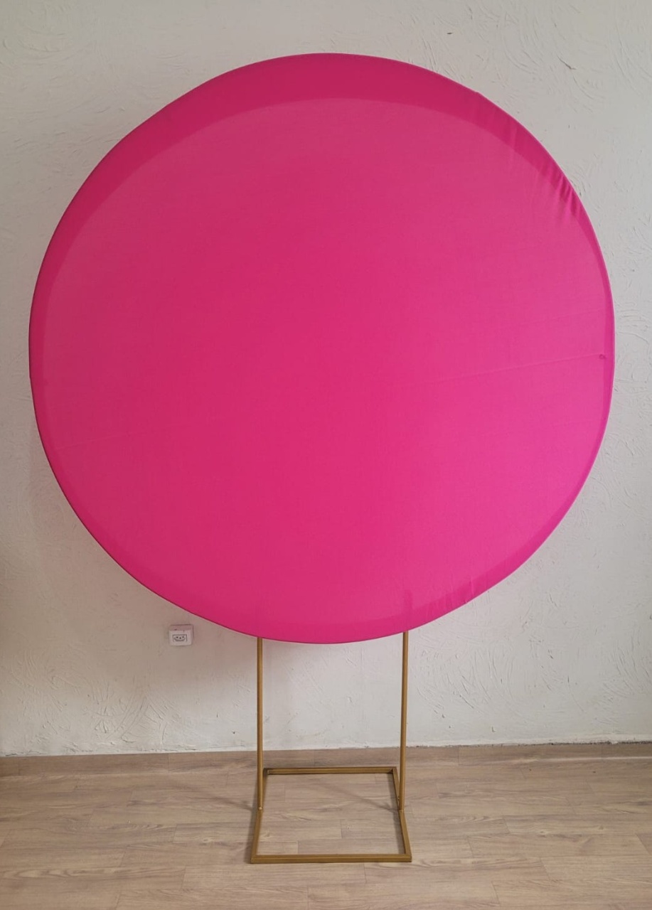Capa Painel Redondo 1,50 Pink - Ph Pegue e Monte