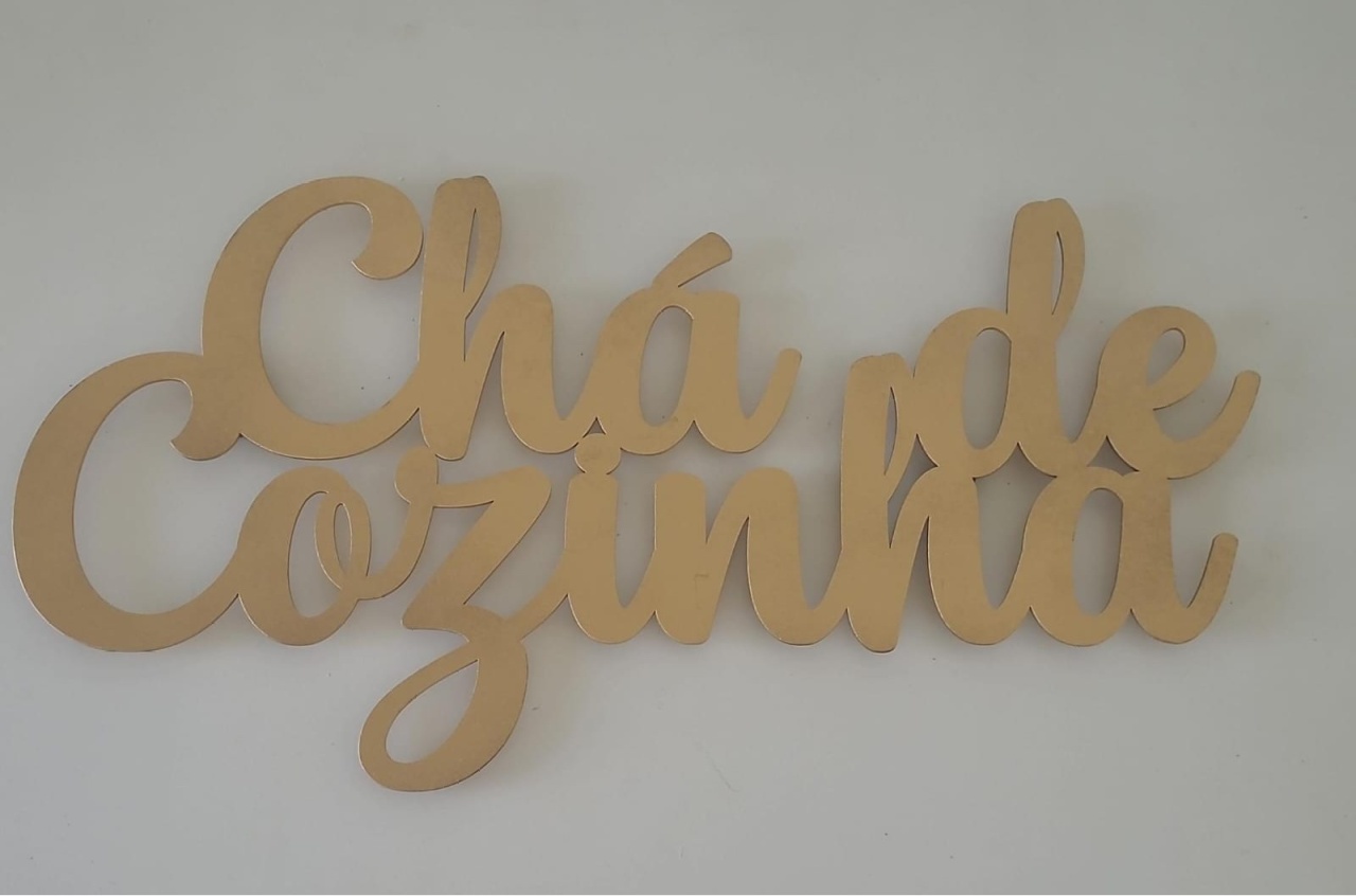 Placa Cha de Cozinha - Ph Pegue e Monte