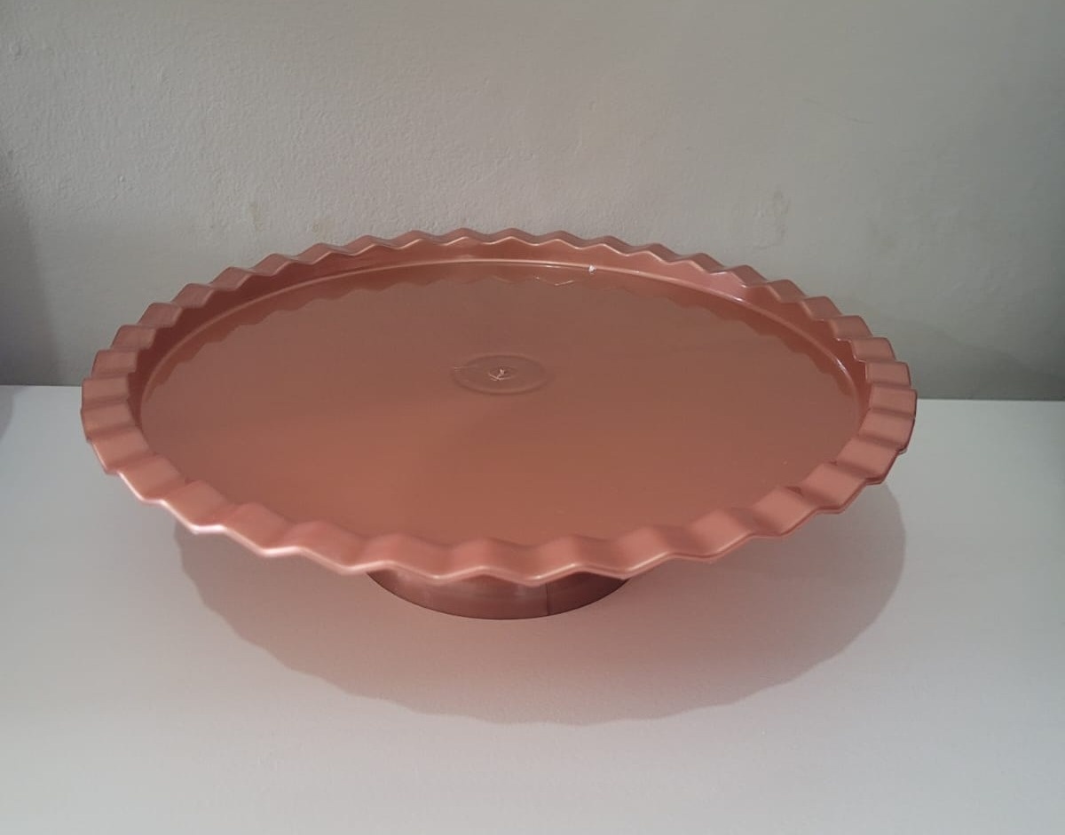 Bandeja Boleira Slim Rose - Ph Pegue e Monte