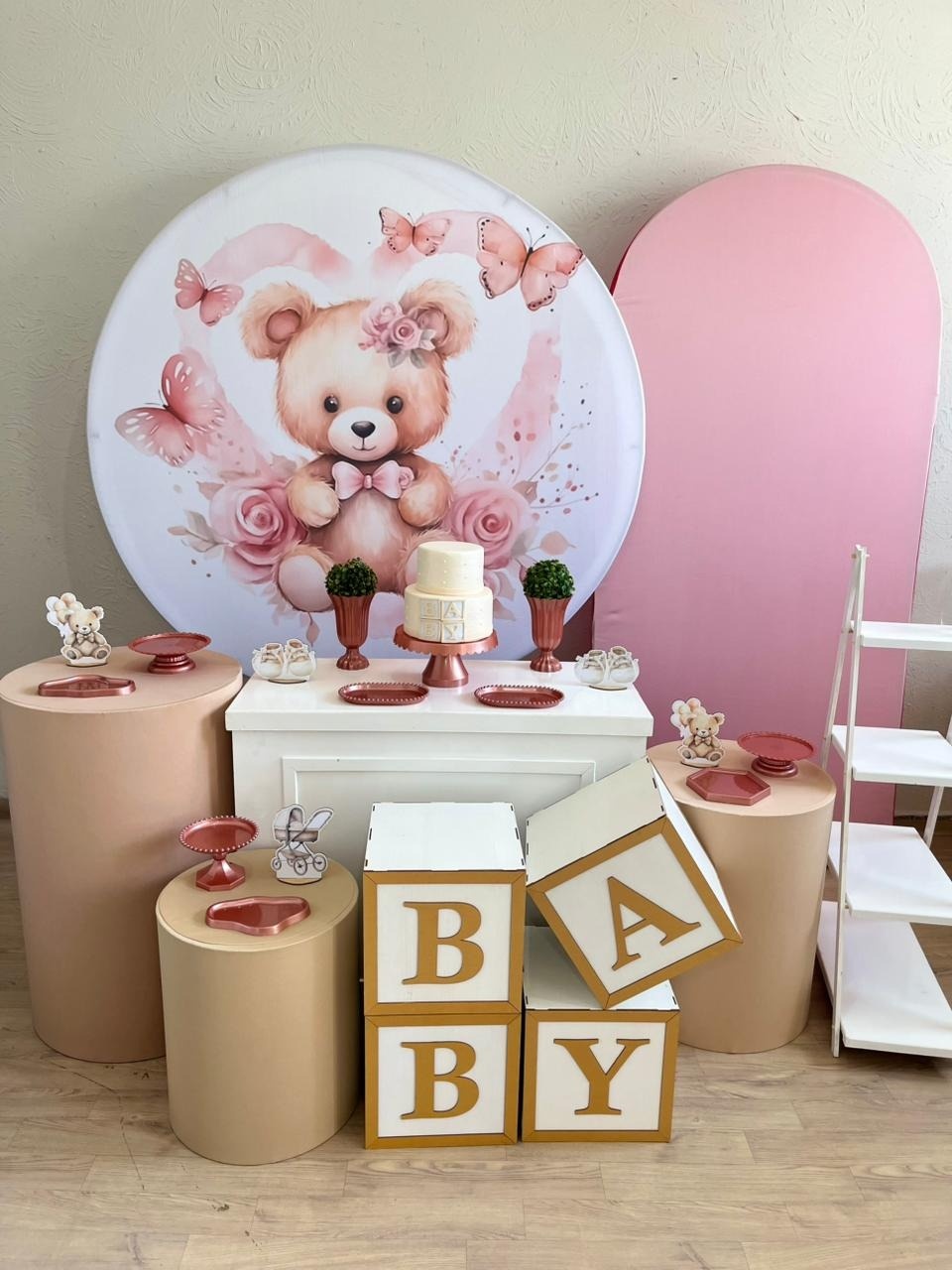 Ursinha Rose Kit Diamante - Ph Pegue e Monte