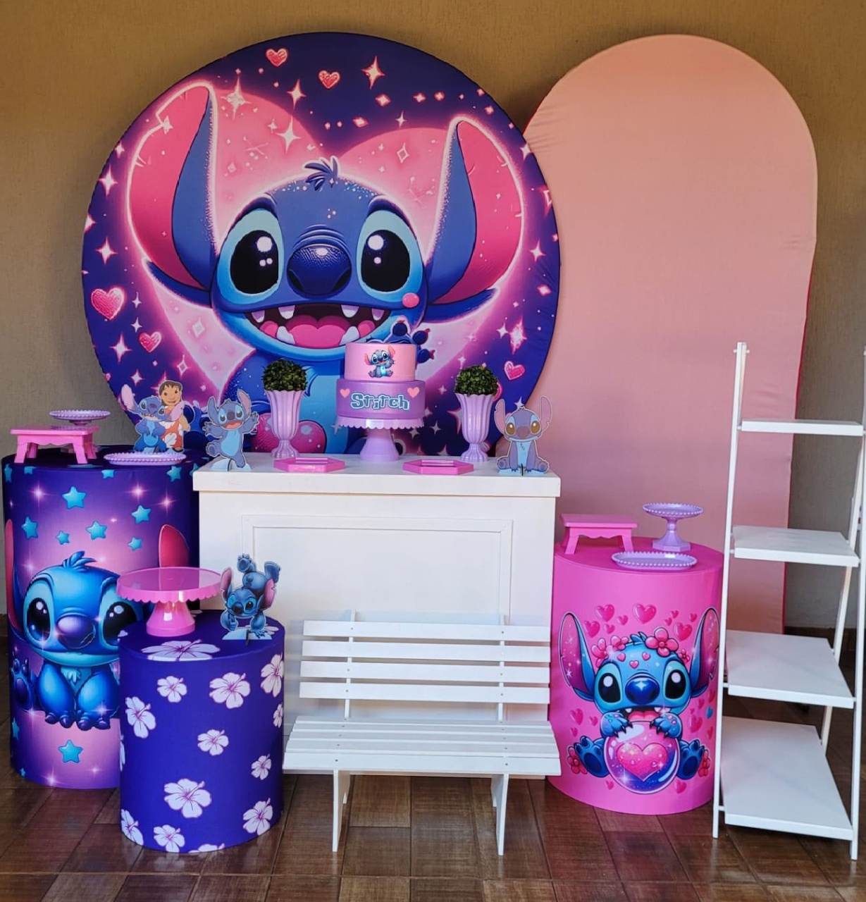 Stitch Roxo Kit Diamante  - Ph Pegue e Monte