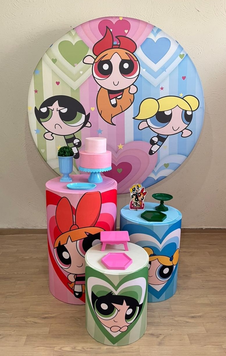 Meninas Super Poderosas Kit Prata  - Ph Pegue e Monte