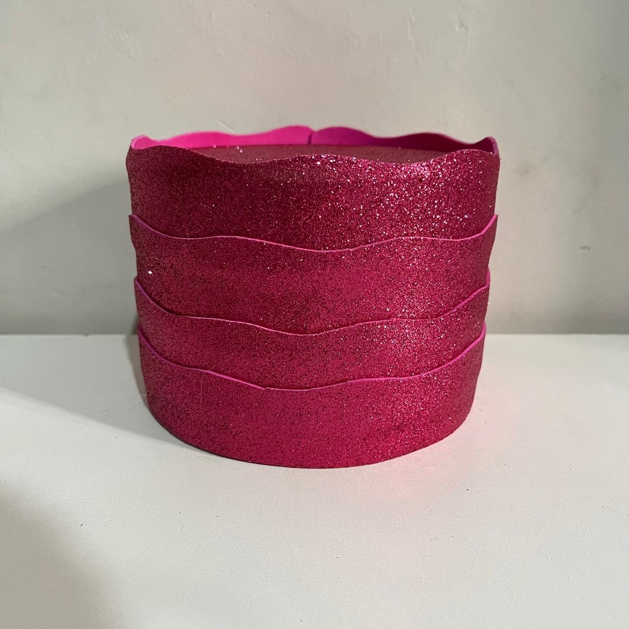 Bolo Rosa Brilho Mini - Ph Pegue e Monte